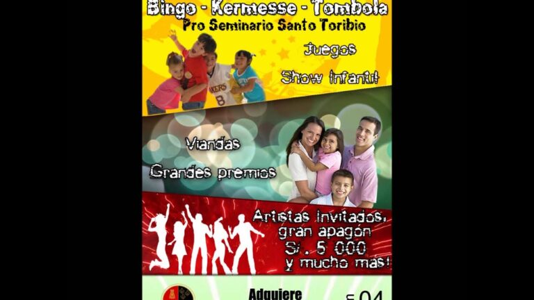 Seminario Santo Toribio organiza bingo, kermesse y tómbola