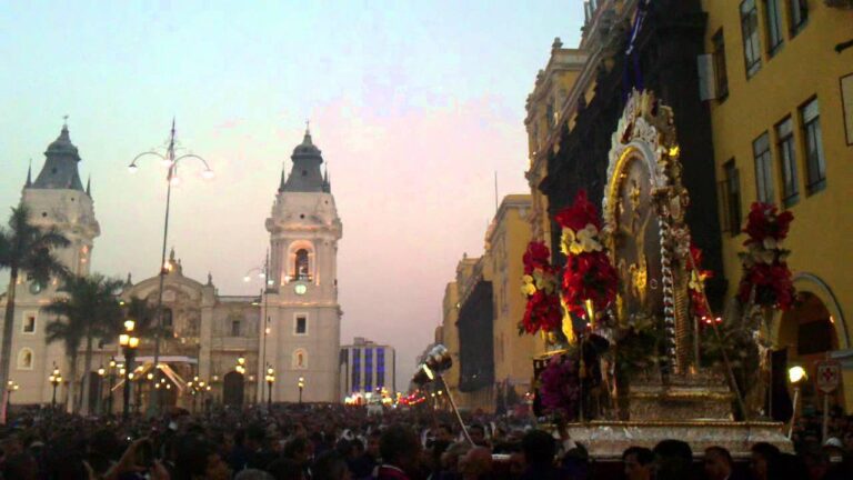 Procesión del Señor de los milagros