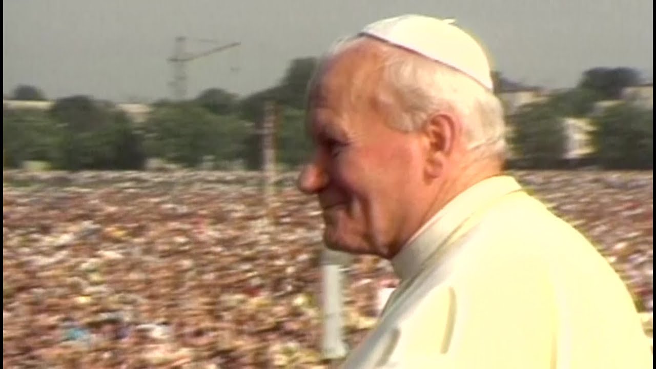 Papa San Juan Pablo II y Lech Walesa
