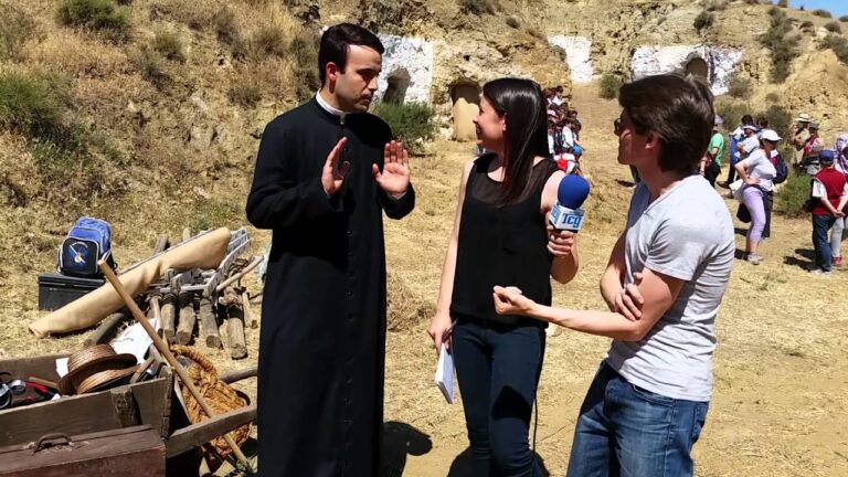 Entrevista a Raúl Escudero, San Pedro Poveda en la ficción rodando en Guadix