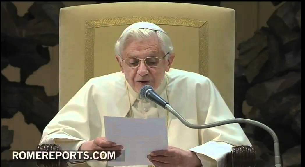 Benedicto XVI explica qué significa el Miércoles de Ceniza