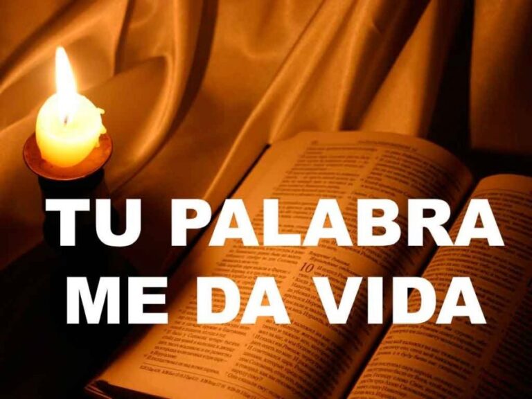 Tu Palabra me da Vida canto católico con letra para la Eucaristía basado en el Salmo 118