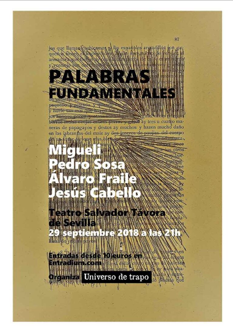 Concierto Migueli, Pedro Sosa, Alvaro Fraile y Jesús Cabello
