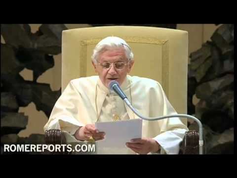 Benedicto XVI: Solidaridad significa que todos y no sólo el Estado son responsables