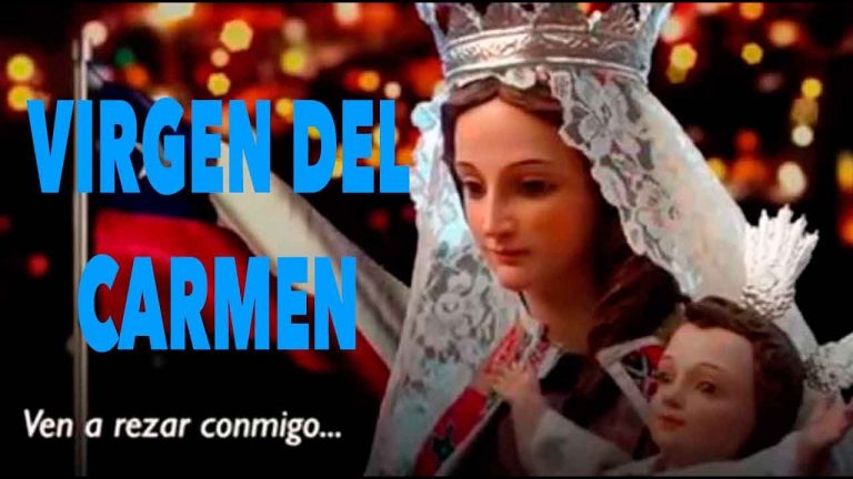 Contigo, Virgen del Carmen – Oración