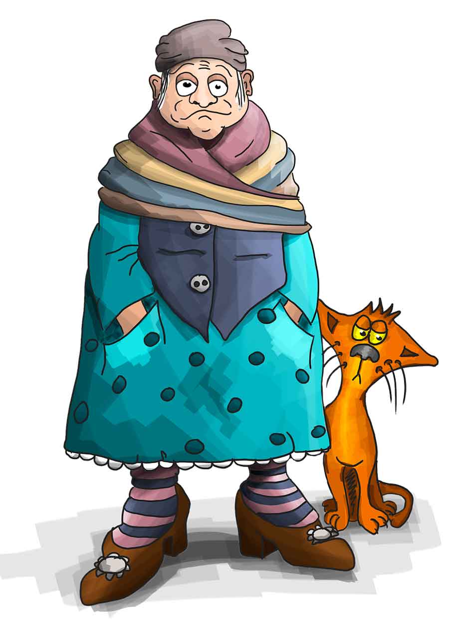 El anciano y el gato