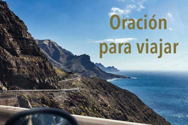 Oración para viajar