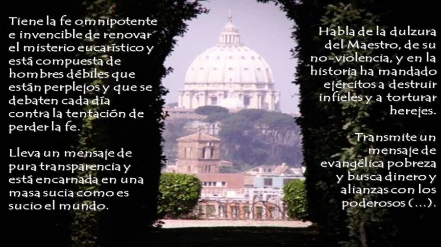 No me voy de la Iglesia - Benedicto XVI