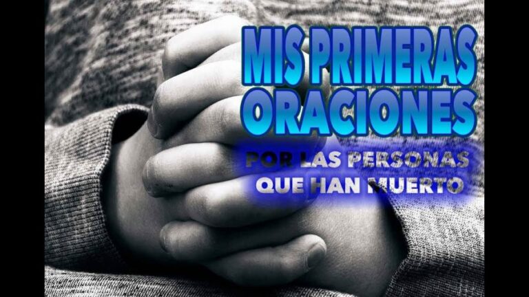 Oraciones para niños - Oración por las personas que han muerto