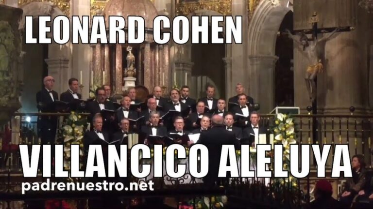 Villancico con el Aleluya de Leonard Cohen