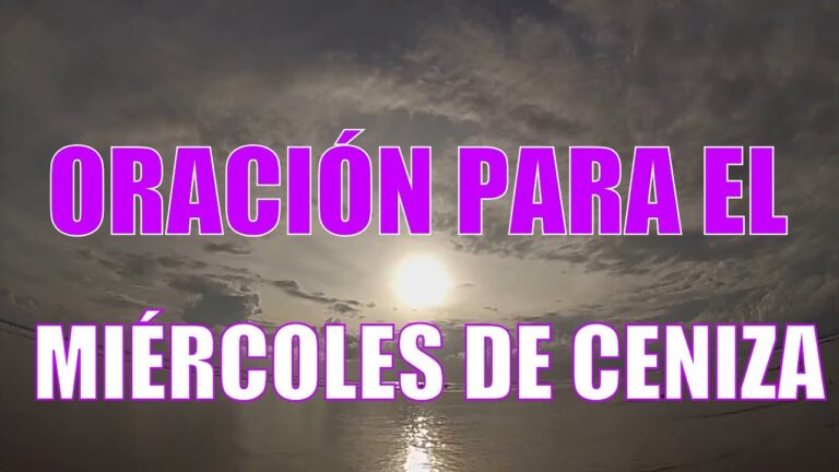 Oración colectiva para el Miércoles de ceniza
