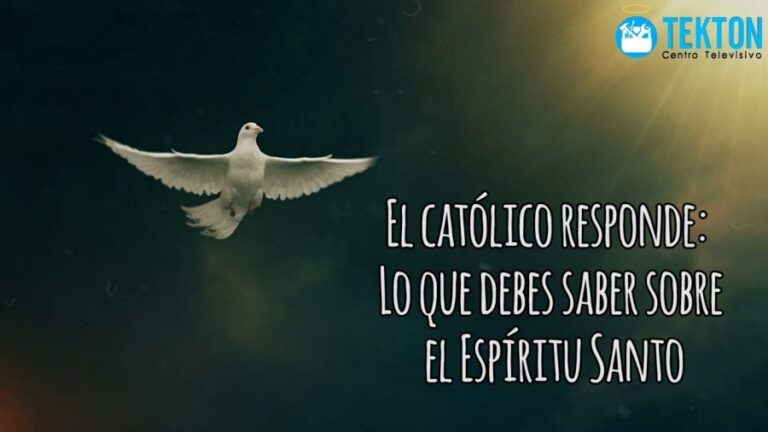 Lo que debes saber sobre el ESPÍRITU SANTO