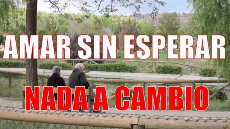 Amar sin esperar nada a cambio | Reflexiones cristianas