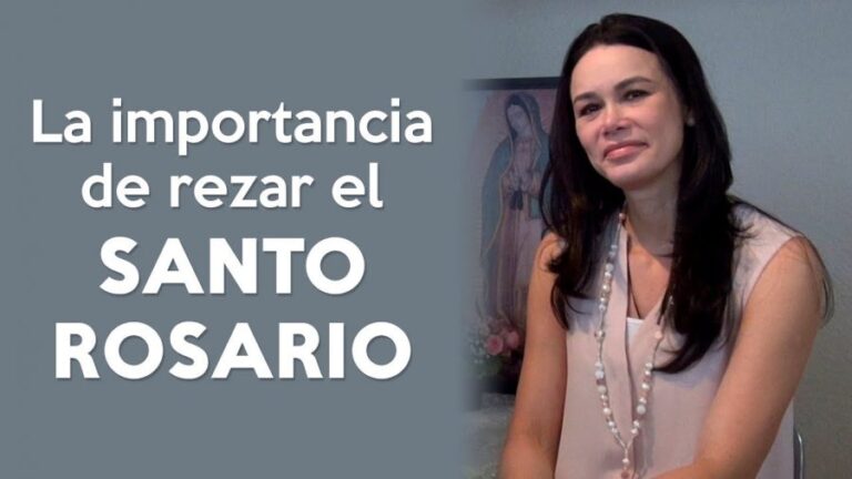 La importancia de rezar el Santo Rosario