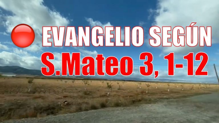 Evangelio según San Mateo 3, 1-12
