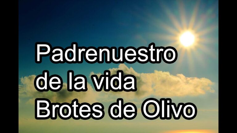 Padrenuestro de la vida de Brotes de olivo - Canciones de misa [Vídeo]