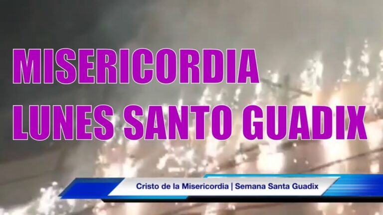 El Lunes Santo recibe al Cristo de la Misericordia - Semana Santa [Vídeo]