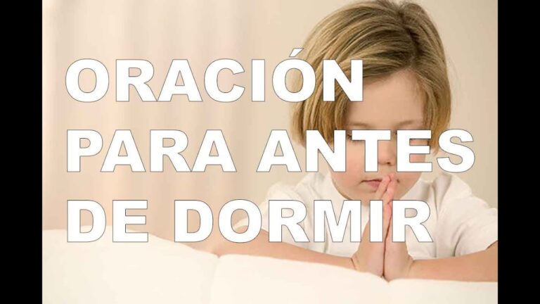 Oraciones Cristianas: "Oración para niños antes de dormir"