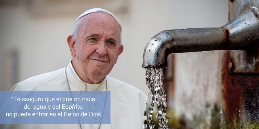 Nacer del agua y del Espíritu