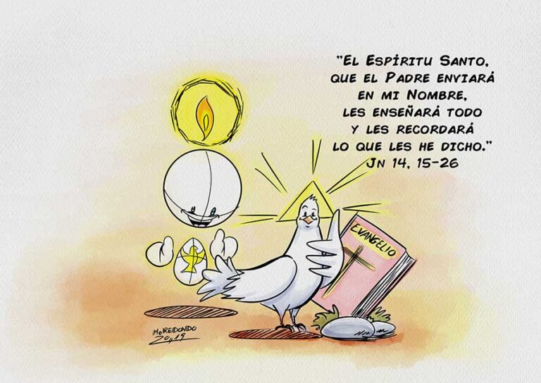 Dibujo de Pentecostés