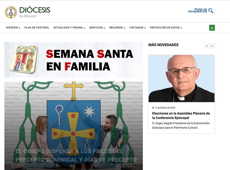 Web Diócesis de Albacete