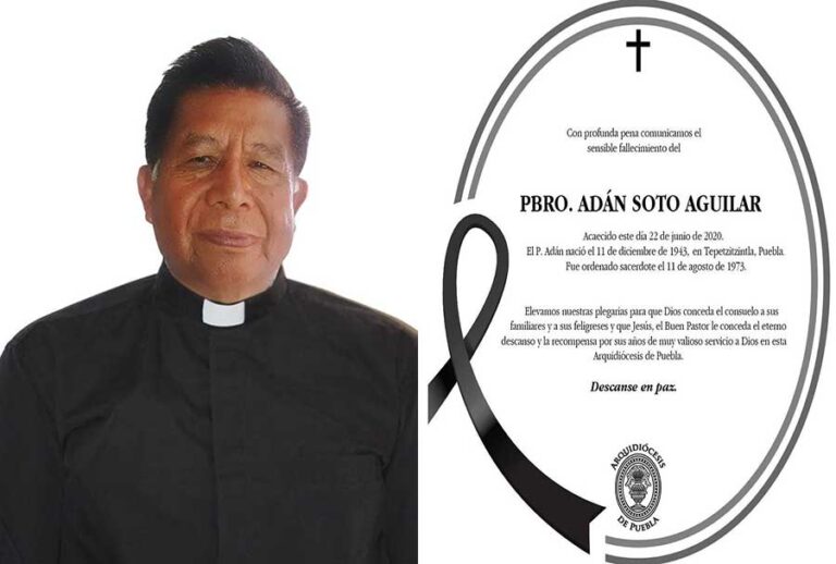 Fallece el Padre Adan Soto