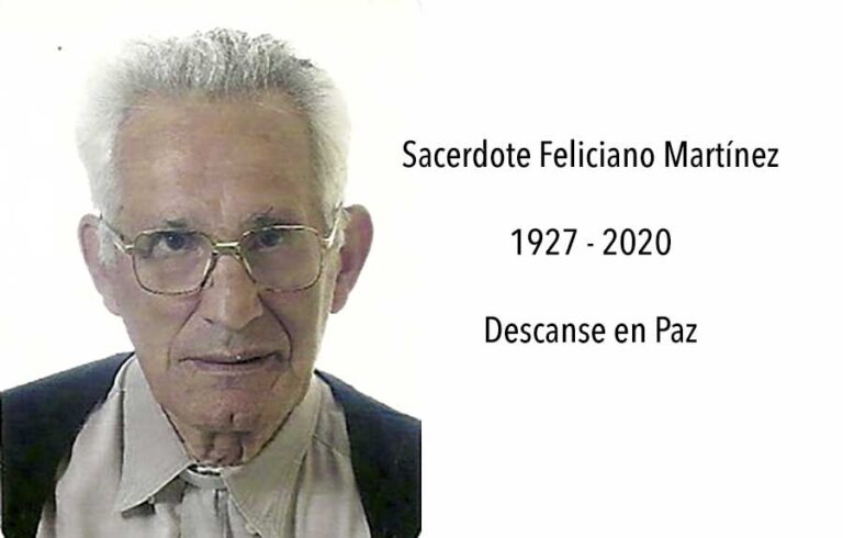 Fallece el SACERDOTE Feliciano Martínez Archaga