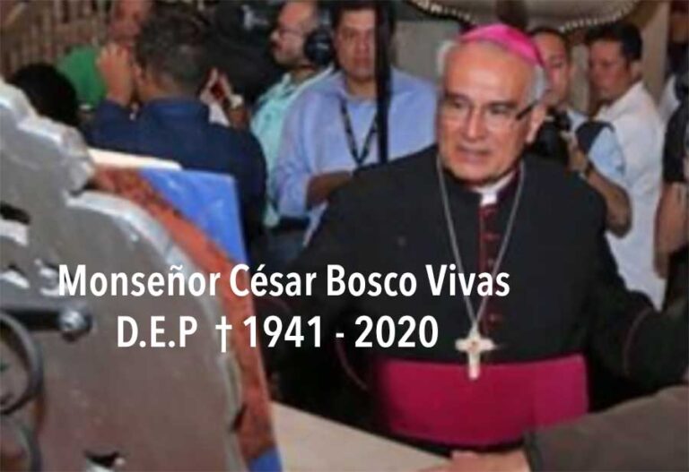 Monseñor César Bosco fallece