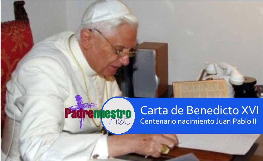 Carta de Benedicto XVI