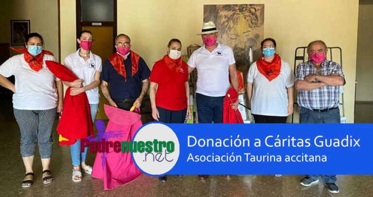 Donación a Cáritas Guadix