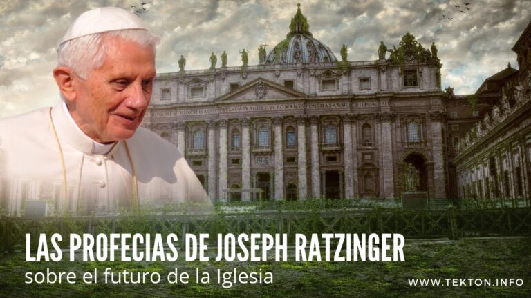 Se cumplen las PROFECÍAS de BENEDICTO XVI sobre el futuro de la iglesia
