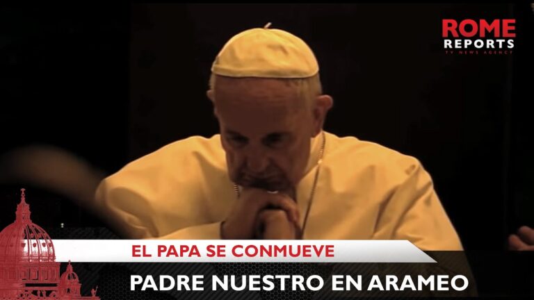 El canto del padrenuestro en arameo que emociono al Papa Francisco