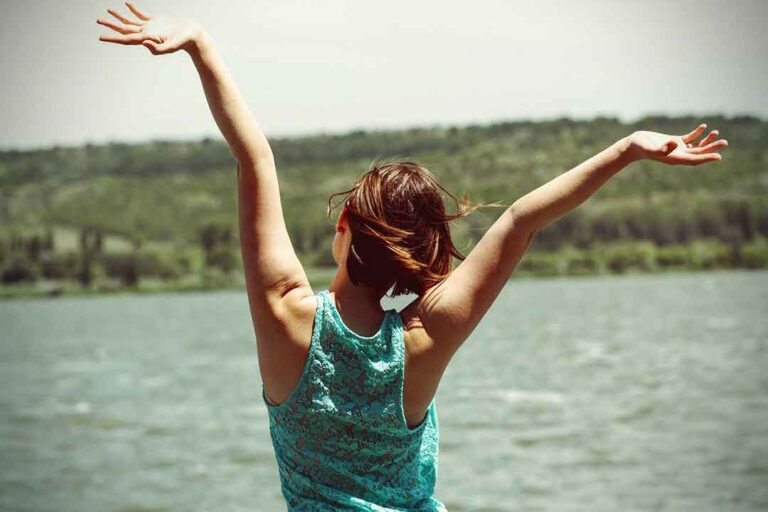 Mujer feliz