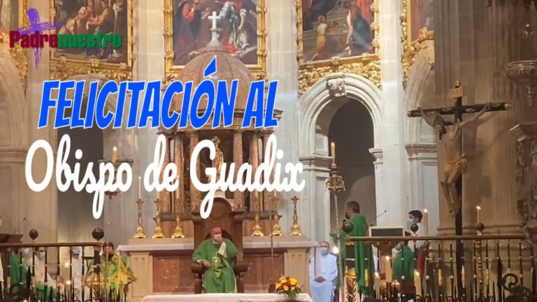 Felicitación al Obispo de Guadix el día de su onomástica