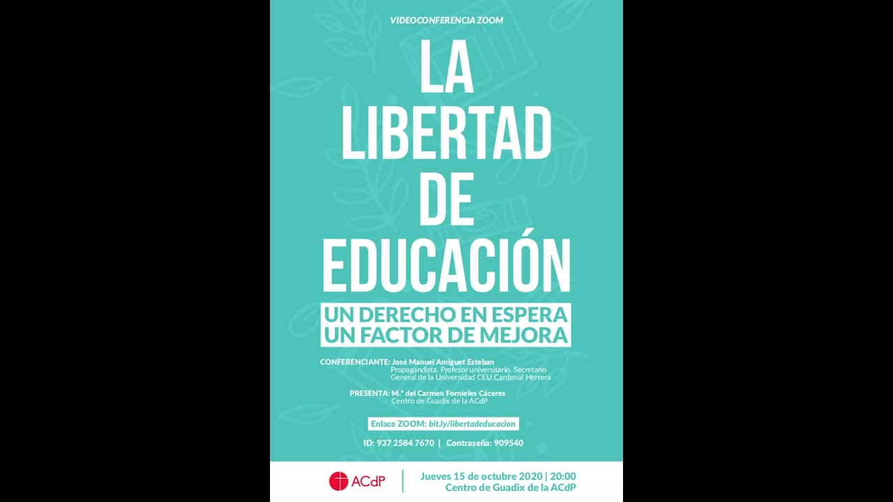 Libertad de educación