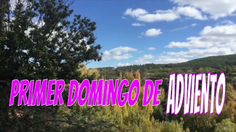 Reflexión para el primer Domingo de Adviento