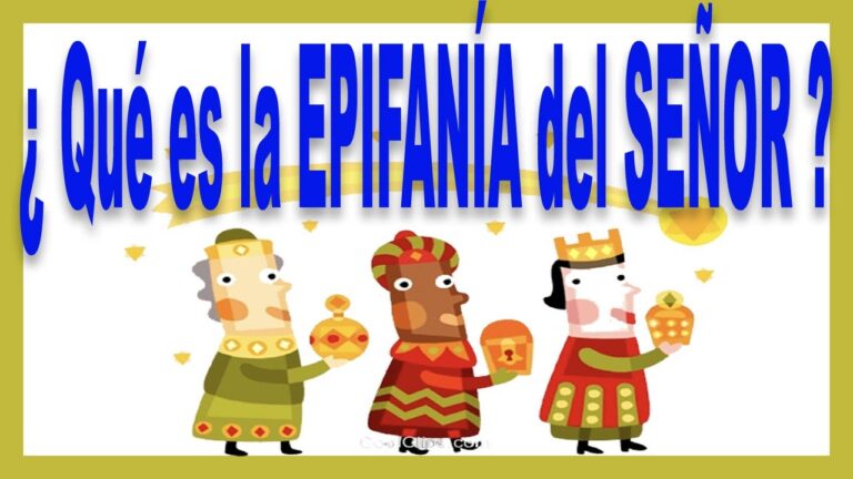 ¿Qué es la EPIFANÍA del SEÑOR?