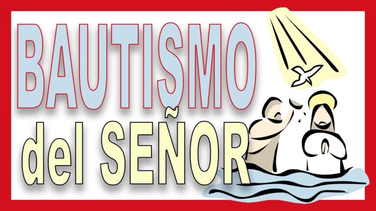 El bautismo del Señor