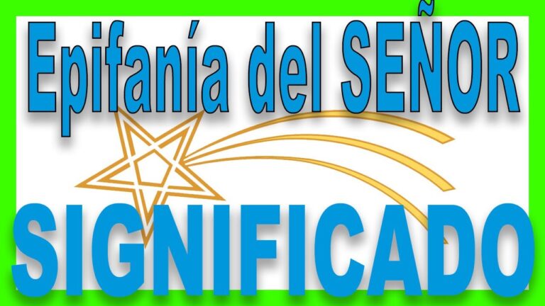 Significado de la Epifanía del Señor