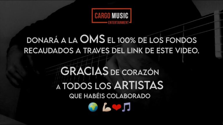 VÍDEO SOLIDARIO "Que no se acabe el mundo" en favor de los más necesitados.