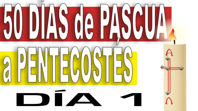 50 días de CAMINO de PASCUA a PENTECOSTÉS