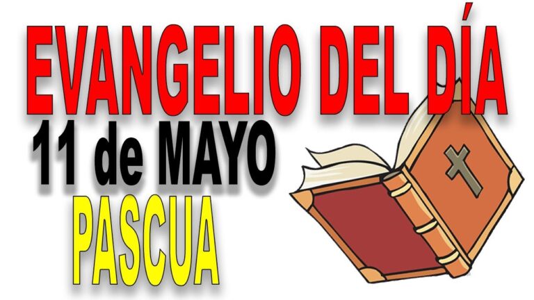 Evangelio del día 11 de mayo