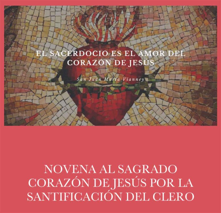 Libro novena al Corazón de Jesús