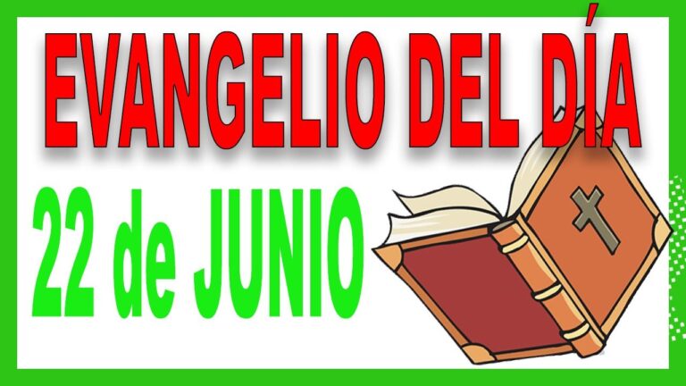 ᐅ EVANGELIO del 22 de JUNIO con el PADRE GUILLERMO SERRA