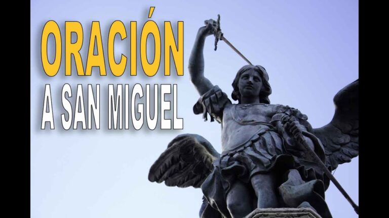 Oración a San Miguel