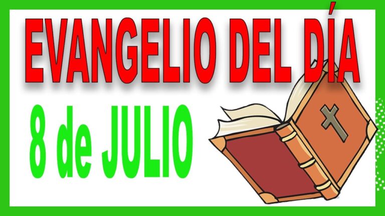 Evangelio del día 8 de julio