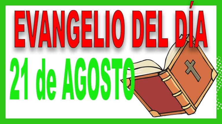 Evangelio del día 21 de Agosto