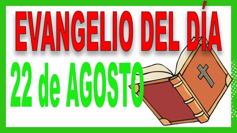 Evangelio del día 22 de agosto