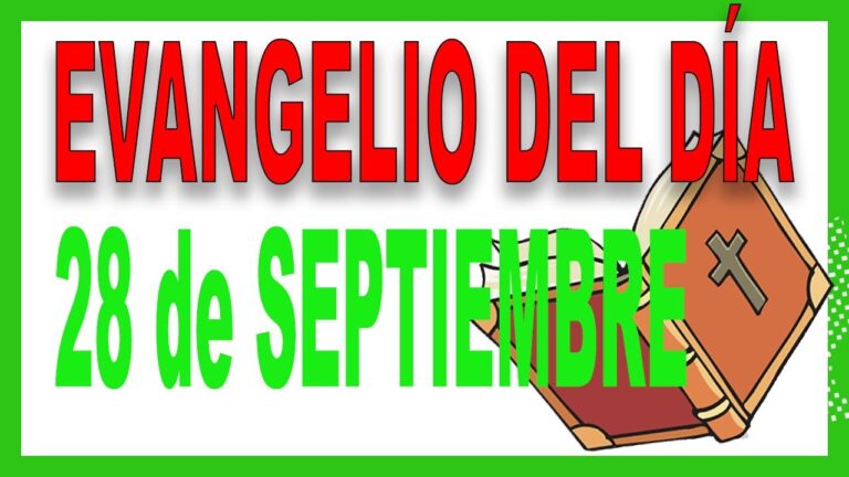 Evangelio del día 28 de Septiembre