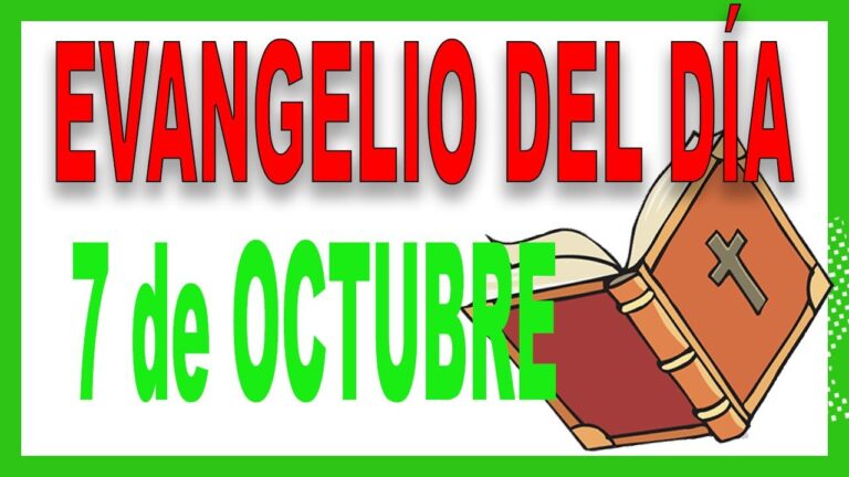 Evangelio del día 7 de octubre